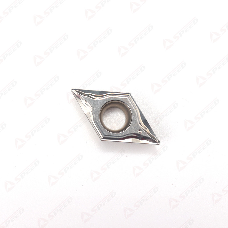 Speed Machining DCMT11T304 Cermet Inserts with Good Chemical Resistance for Precision Turning