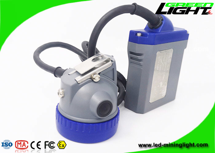 144um 10000lux Mining Safety Helmet Lamp Corded 22hrs