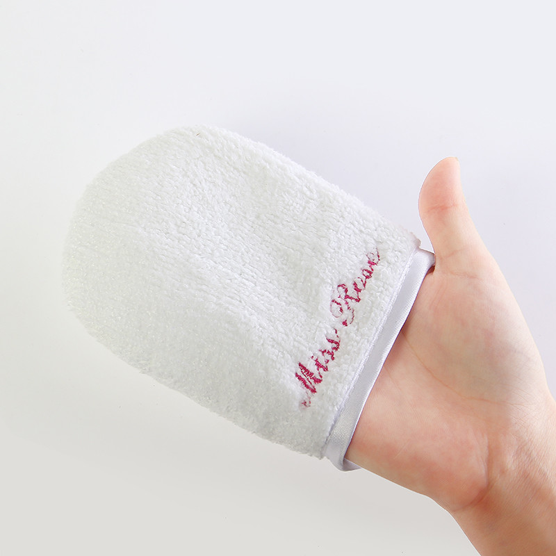 Microfiber Facial Wash Cleaning Face Cleaning Mitt Glove Makeup Remover Glove
