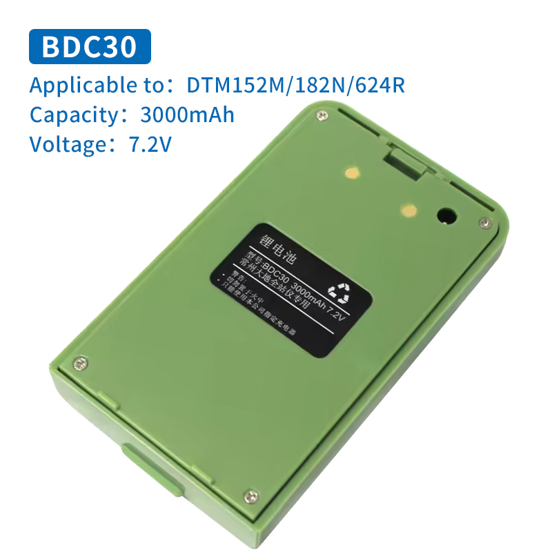 DADl 7.2V 3000mAh BDC30 Battery For DADI DTM112 DTM102 Total Station Li-ion Battery BDC18A DTM-622R-B2