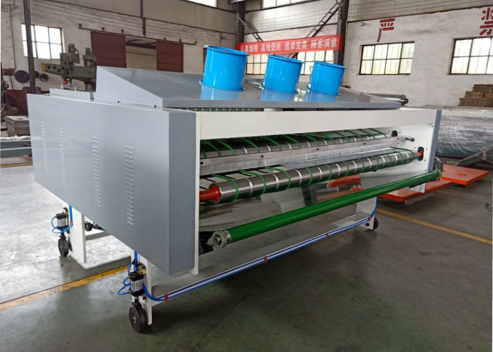 2T Flexo Printer Slotter Die Cutter , 5.8kw 800times/Min Flexo Printing Equipment