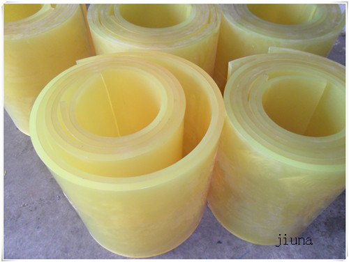 Oil Resistant Pu Plastic Polyurethane Rubber Sheet / Board Aging Resistant