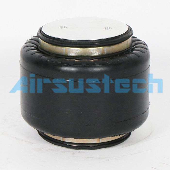 Curved Shape Convoluted Air Spring 1B5-521 Goodyear Rubber Bellows For Heavy Duty Suspension Systems
