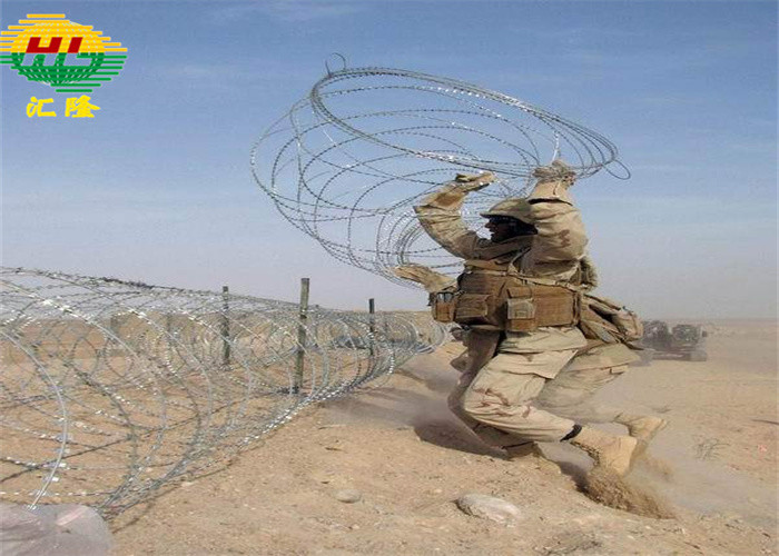 Great Quality BTO-18 Conertina Razor Wire For Crowd Control And Riot Prevention