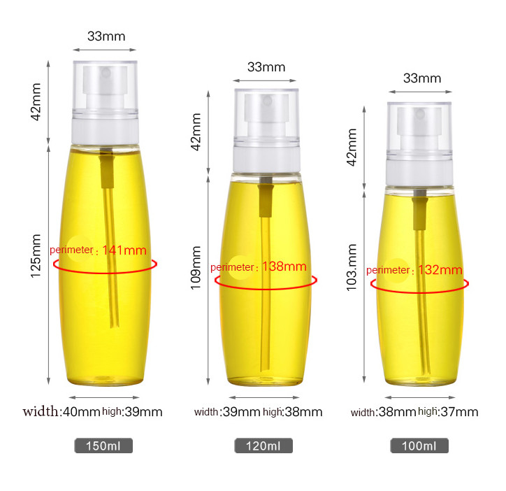 Frosted Cosmetic Spray Bottle PlasticPlastic 100ml Capacity Reusable