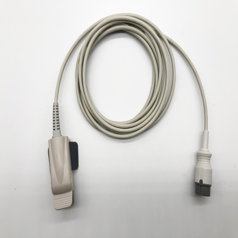 Zoncare/Hwatime Adult finger clip Spo2 Sensor TPU 3m 6 Pin Spo2 Sensor