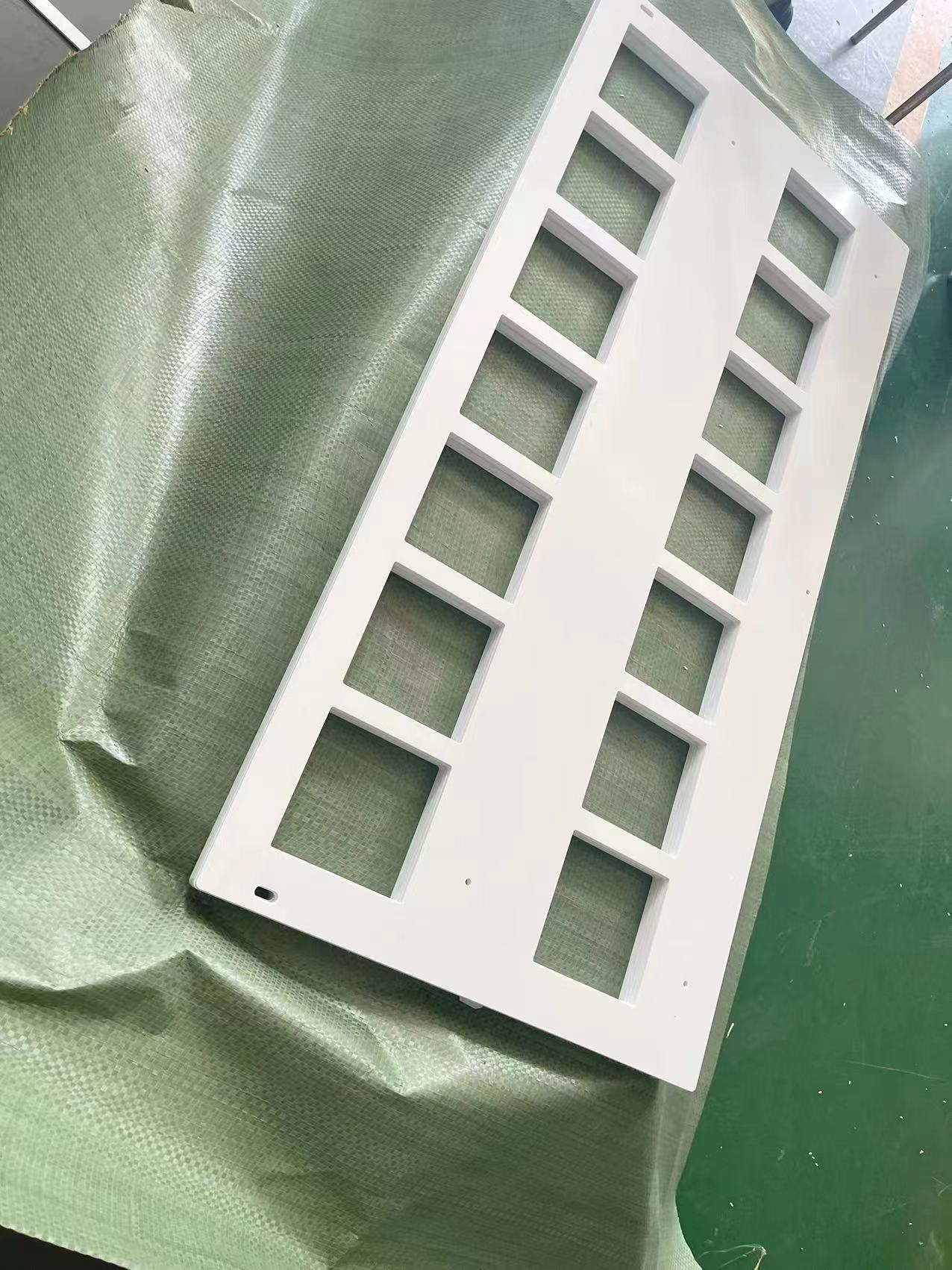 ABS PP Acrylic Cnc Machining Components With Environmental Material One Stop Service