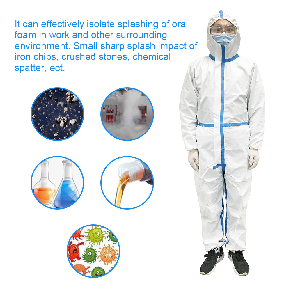 Protective Clothing 6XL Coverall Protection Suit