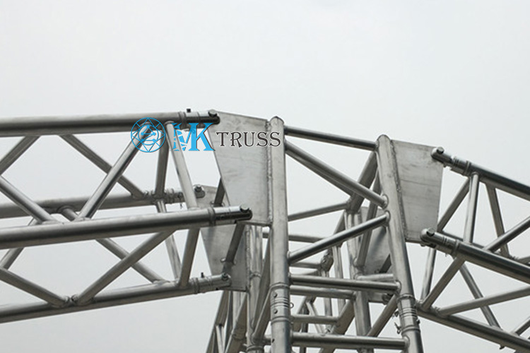 Truss Connection Stage Truss Corner Base Plate 290mm Aluminum for Triangle Truss