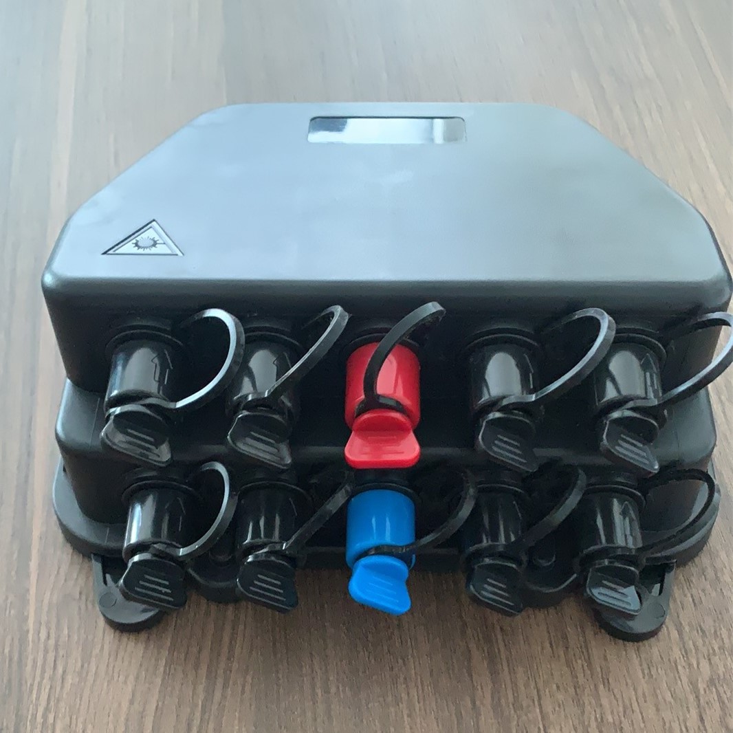 Outdoor 10 Ports IP67 FTTH Fiber Optical Distribution Box Pre-Connector 8 Cores