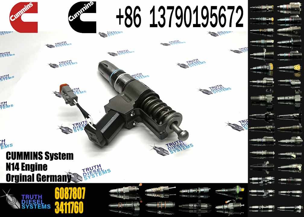 New Common Rail Diesel Fuel Injector 4307516 6087807 3080931F For Cummins QSN14 N14