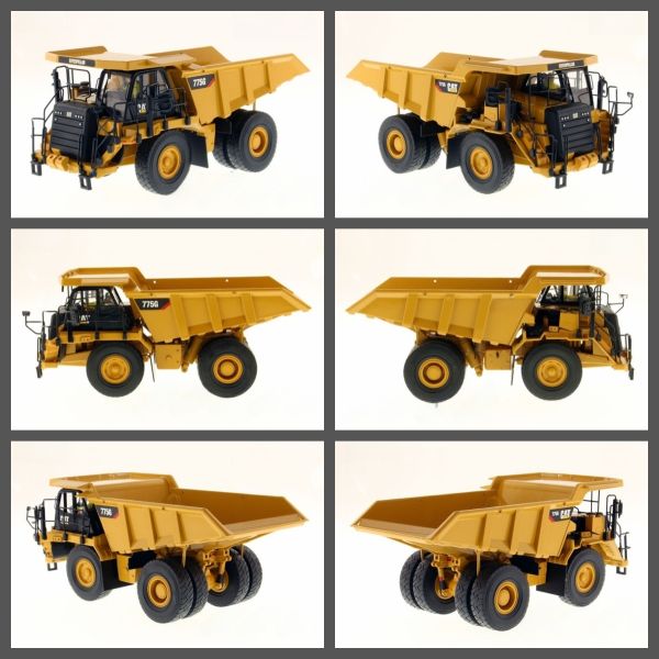 DM 775G Off-Highway Truck 1:50 Scale Diecast Model Dump Truck 85909 Collectible