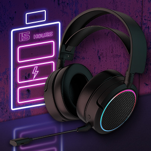 Logitech Compatible 2.4G Wireless Gaming Headset X3 Pro 2nd Edition With Mic LED