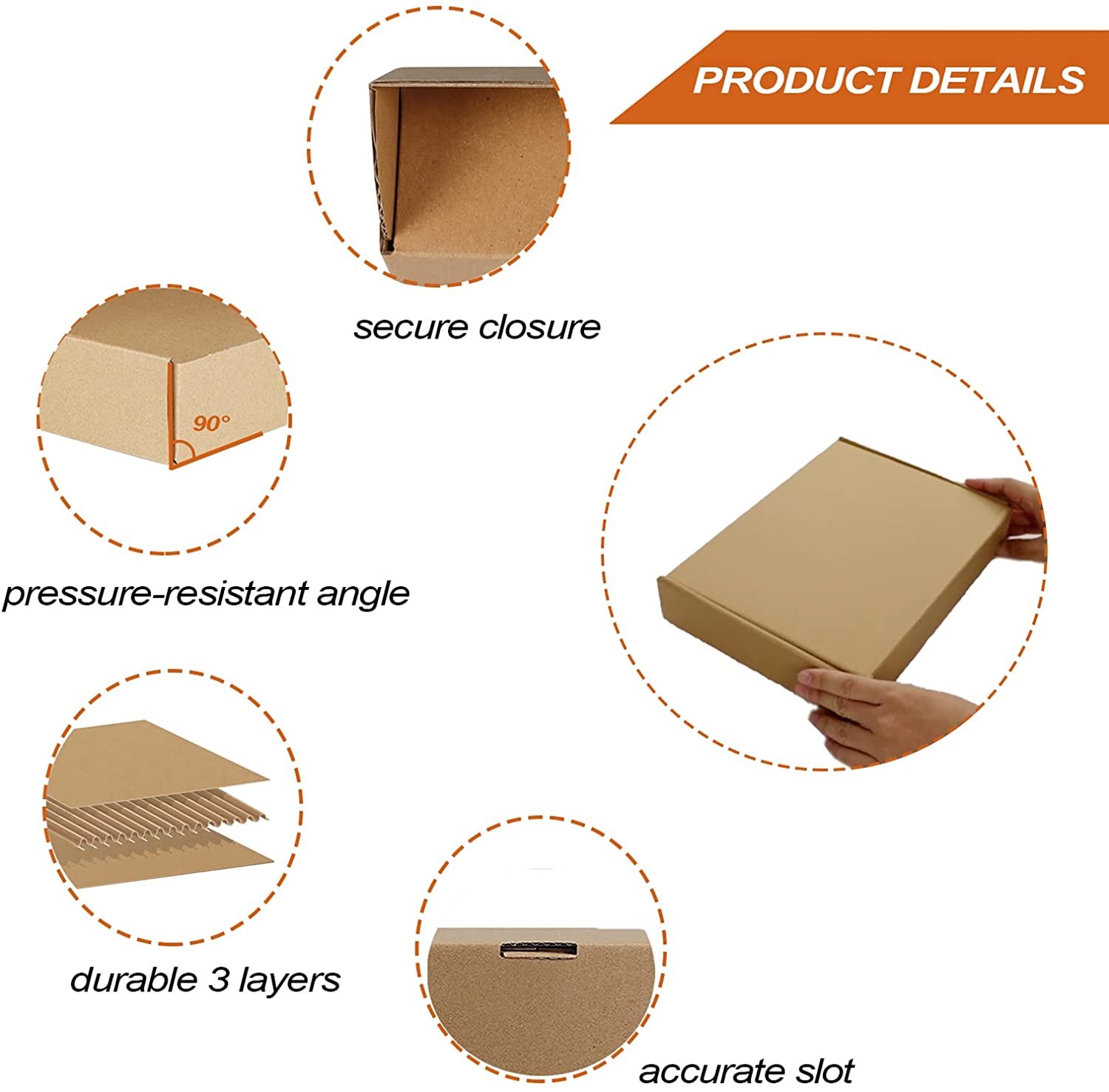 Large Shipping Custom Mailer Boxes Carton Corrugated Cardboard Jumbo Bubble Mailers