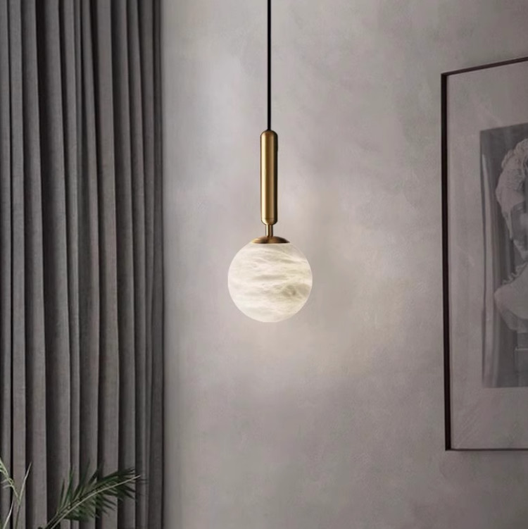 Marble Lamp for Home Decoration Lighting Marble Bulb Wall Lamp with Certification Inspection