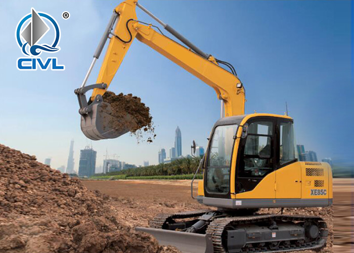 Large Excavator XCMC XE400D Excavator Long Arm Excavator 40 ton Mining Operations Excavator