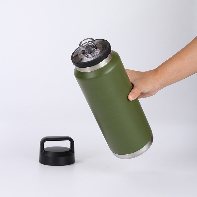 18 Oz Vacuum Insulated Stainless Steel Bottle With Chug Cap