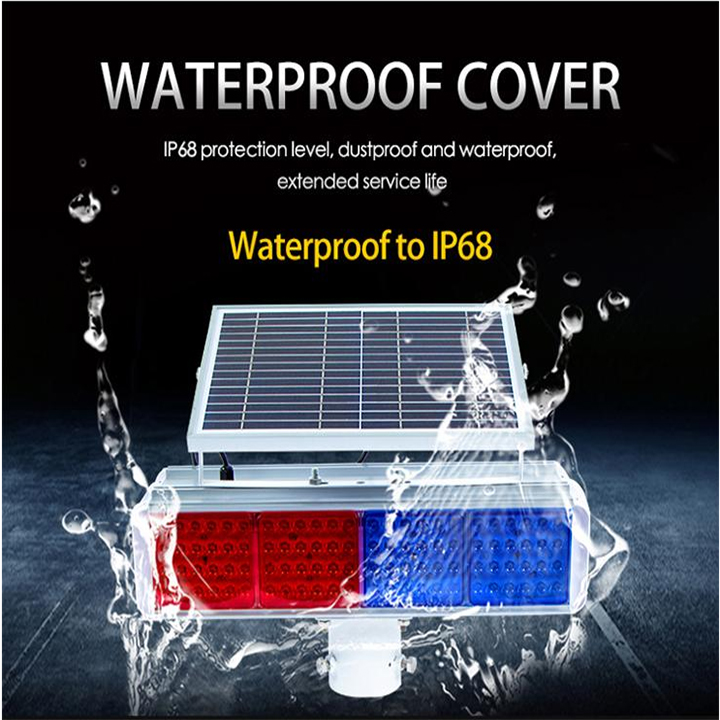 Outdoor waterproof warning light