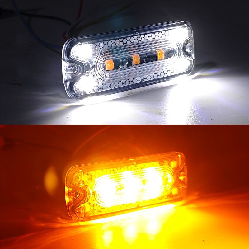 ECE R65 SAE Class Amber Red Blue Vehicles Surface Mount Light