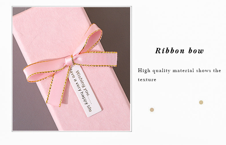 Wholesale Ring Necklace Jewelry Gift Paper Box Velvet Jewelry High End PU Leather Box