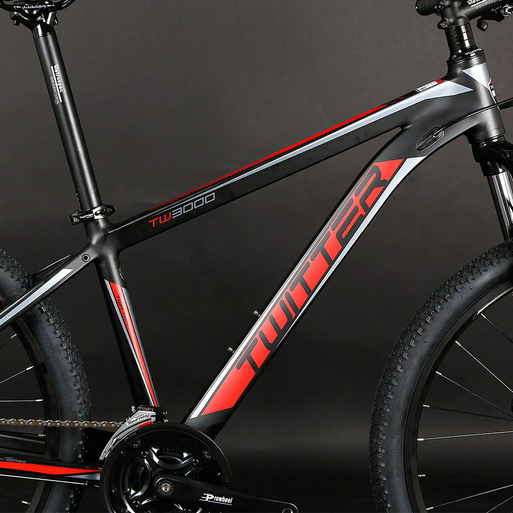 Lightweight Carbon Fiber Road Bike Road Racing Bicycle 24 Speed Gears CE