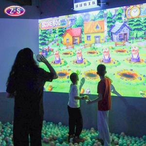 Interactive Smash Ball Wall Games Dynamic Capture Interactive Projection Wall