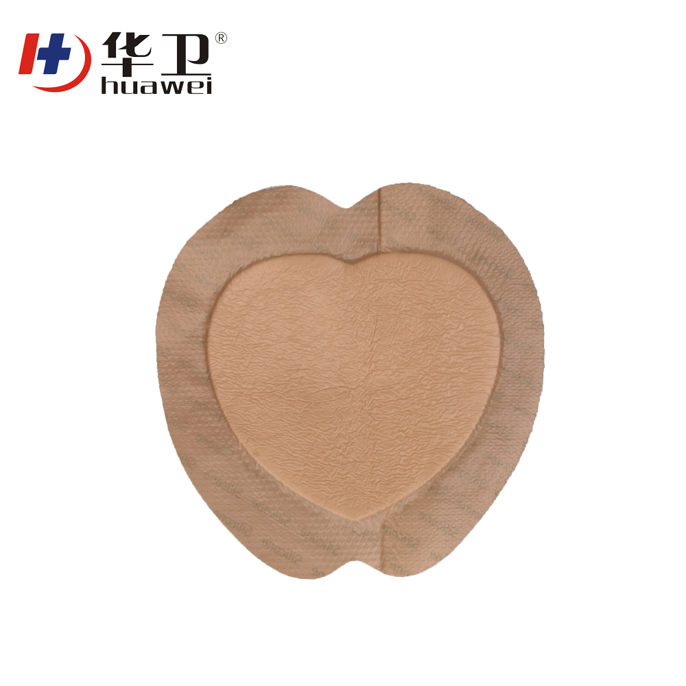 Huawei OEM Silicone Wound Dressing Fixing The Catheter / Injection Needle
