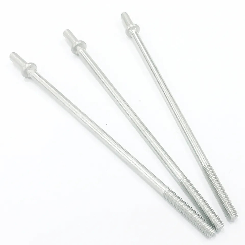 ISO9001 Certified Threaded Steel Bolts for Mechanical Applications M6-M20