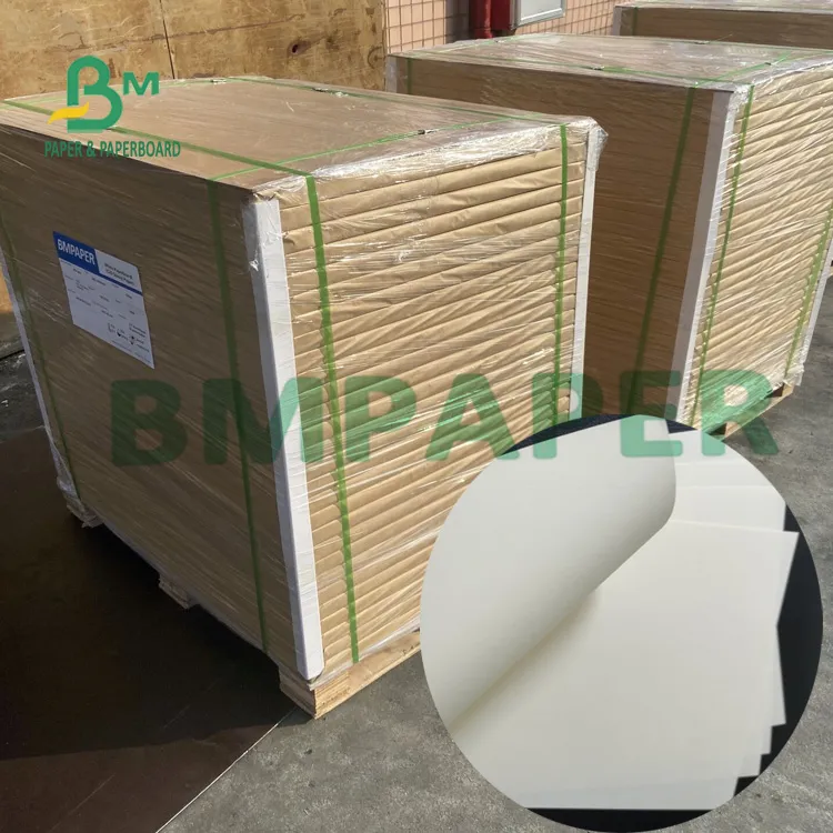 80g Good Smoothness Cream Woodfree Paper Beige Uncoated Offset Paper For Writing (2)