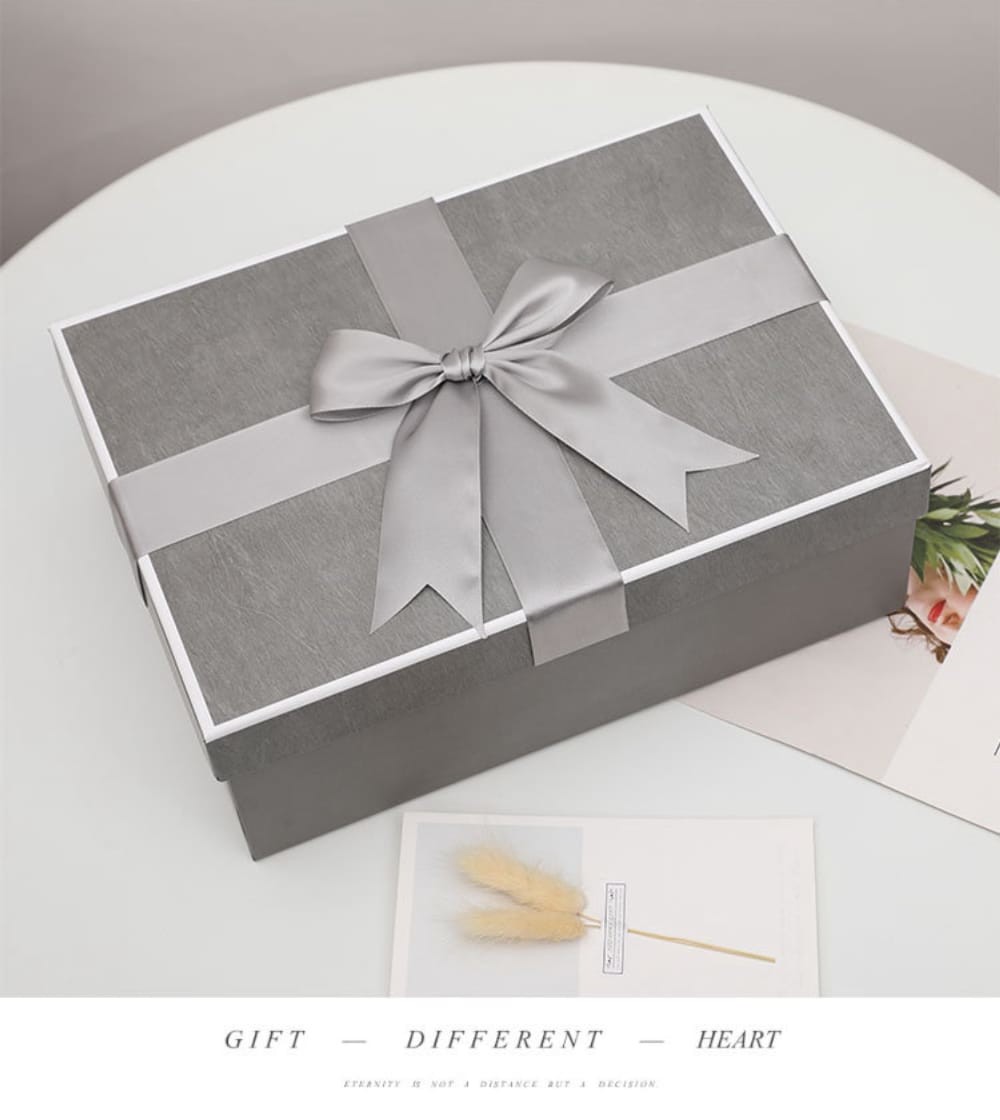 Customized Pantone Color Large Rectangle Gift Box With Lids Scarf Gift Box