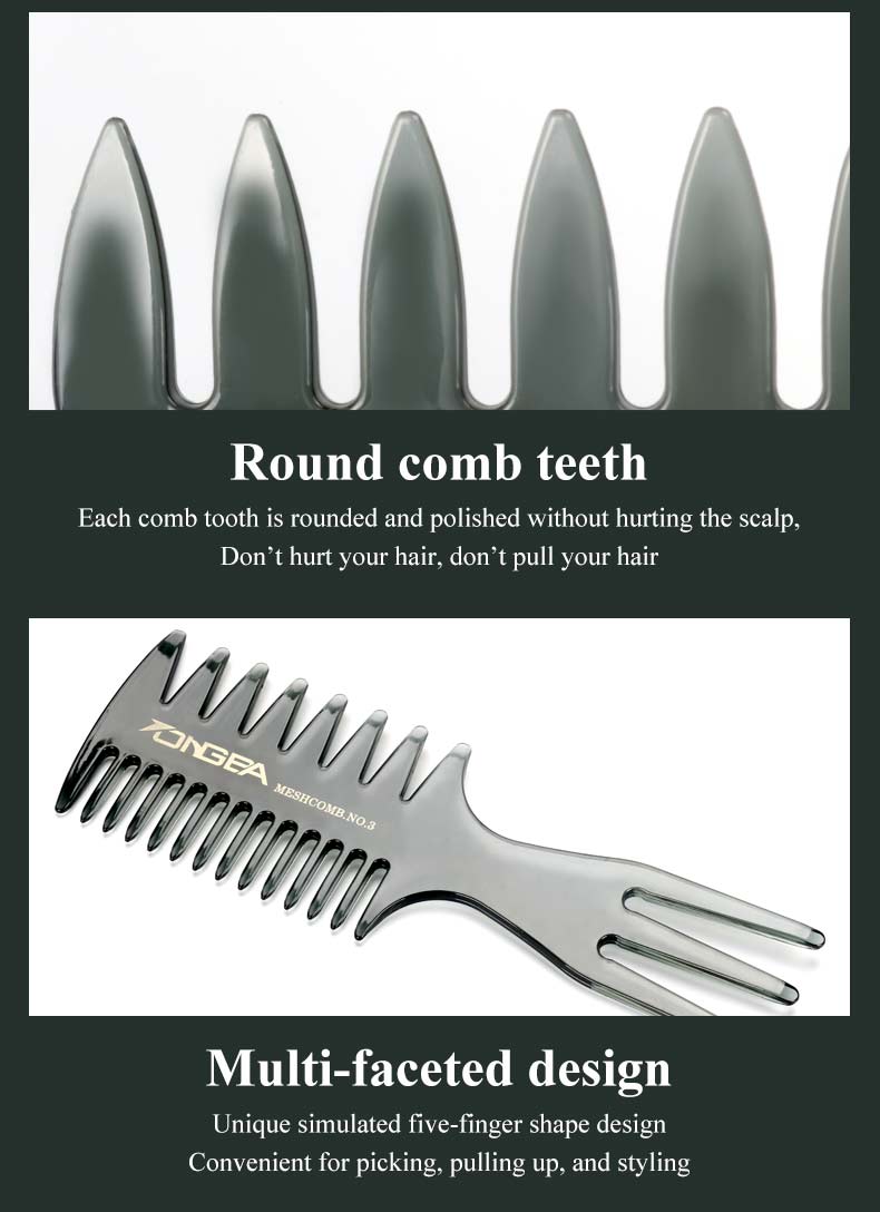 Professional Barber Combs Multi Shape Oil Hair Comb Salon Styling Tools