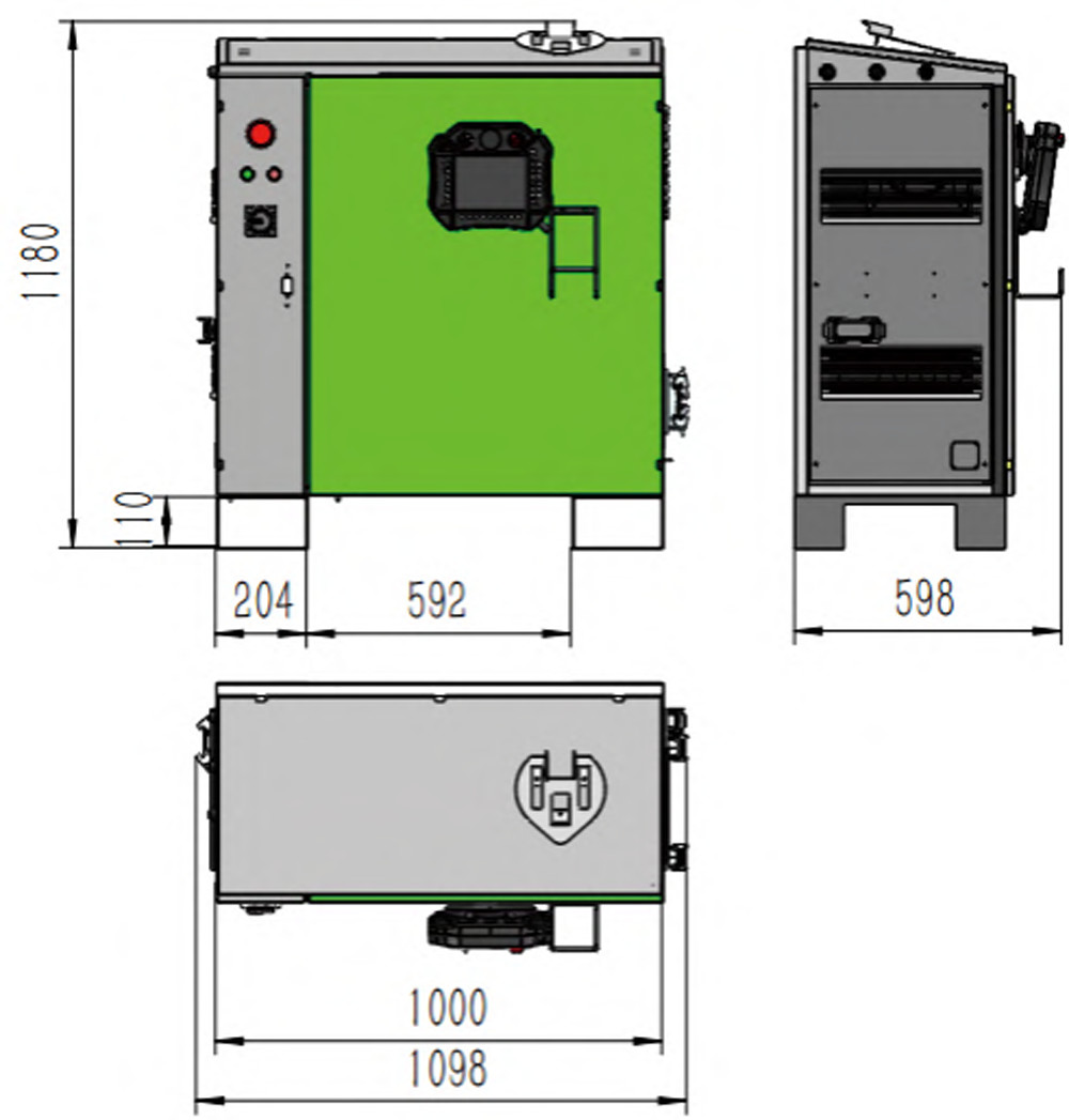 Painting Robots For Large Flat Workpiece In Furniture And Automobile Industries GR6100-3800 Payload 10kg Reach 3750mm