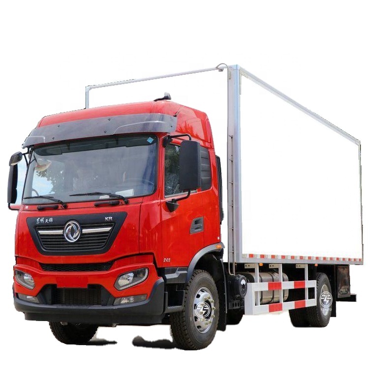 None Touch Screen 4x2 Refrigerated Truck for Light Freight and 8-Speed Transmission