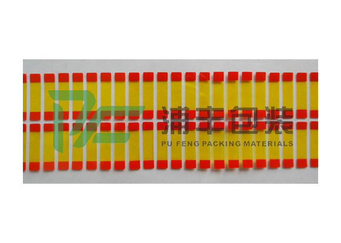 0.5mm-2mm Die Cut Adhesive Tape , Red 3M PE Foam Squares