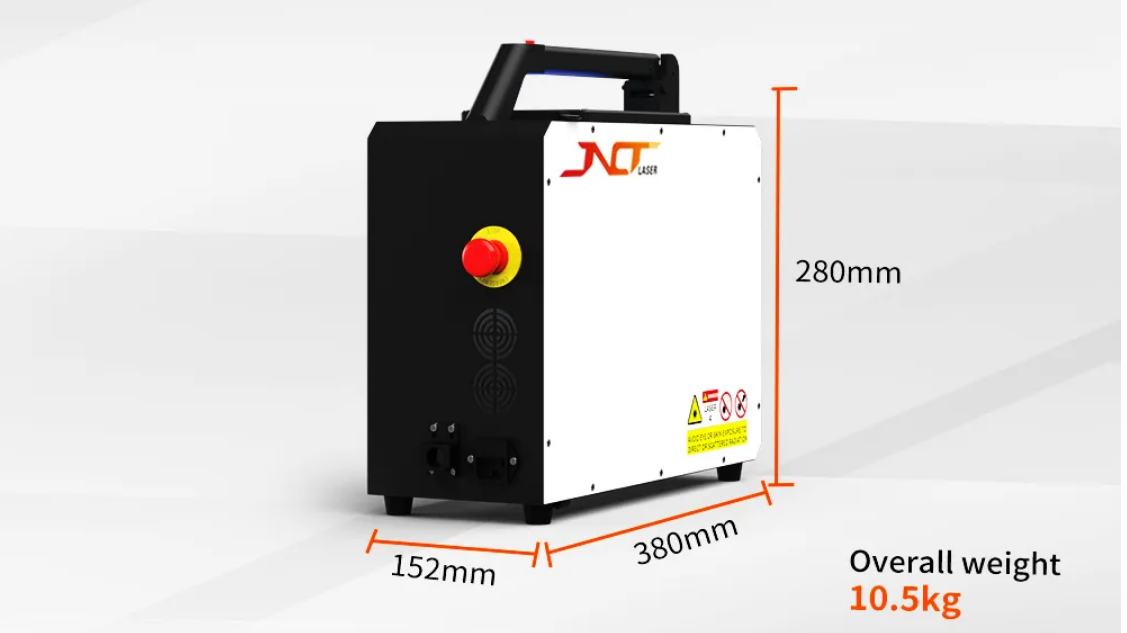 Powerful 50W Pulsed Laser Rust Removal Machine for Surface Paint Cleaning Mini Fiber Laser Cleaning Machine