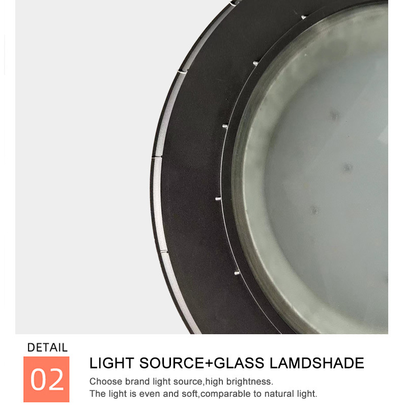 Garden Lamp 30W 3000-6000K IP65 600*600*520MM 5.8KG 140-76MM 3-6M