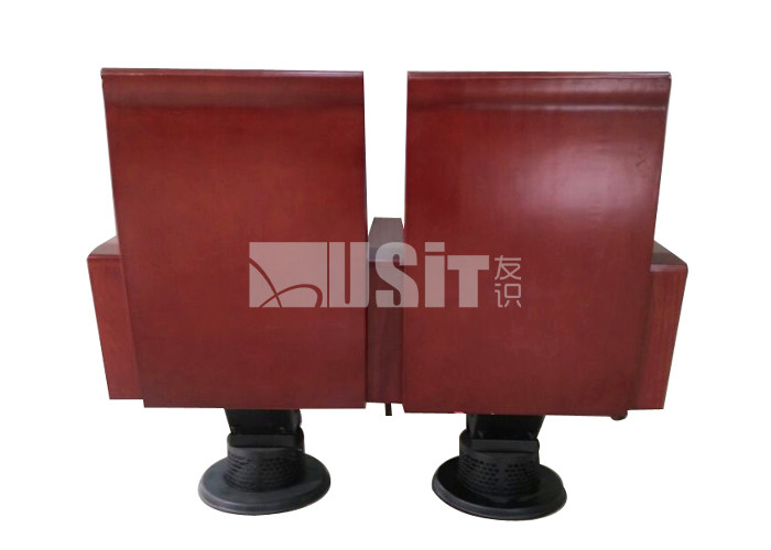 Fire Resistance Church Auditorium Chairs Electrostatic Powder Coat