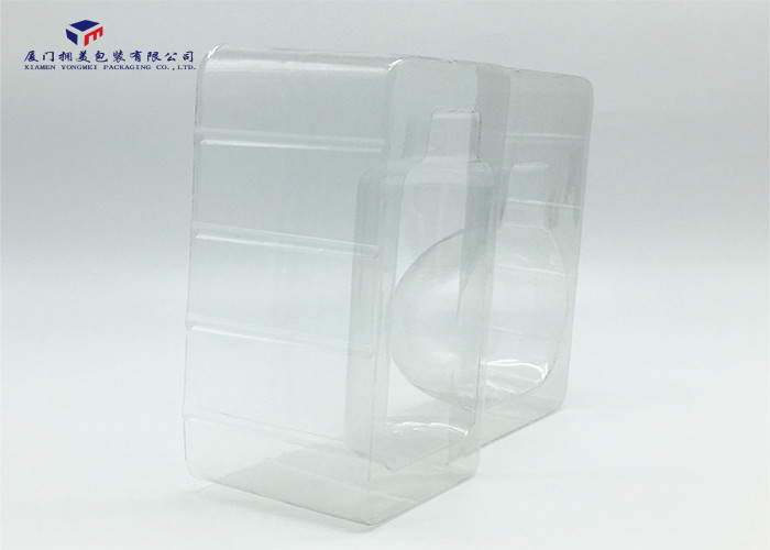 Clear Plastic Box Packaging For Cosmetic Product Eco Friendly 16.5X16.5X6.5cm