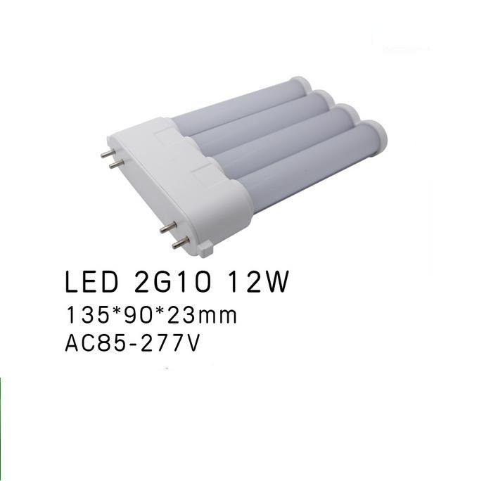 TYPE A+B 2G10 led PL light 18W CRI80 120LM/W 2835smd AC85-277V Three-year warranty