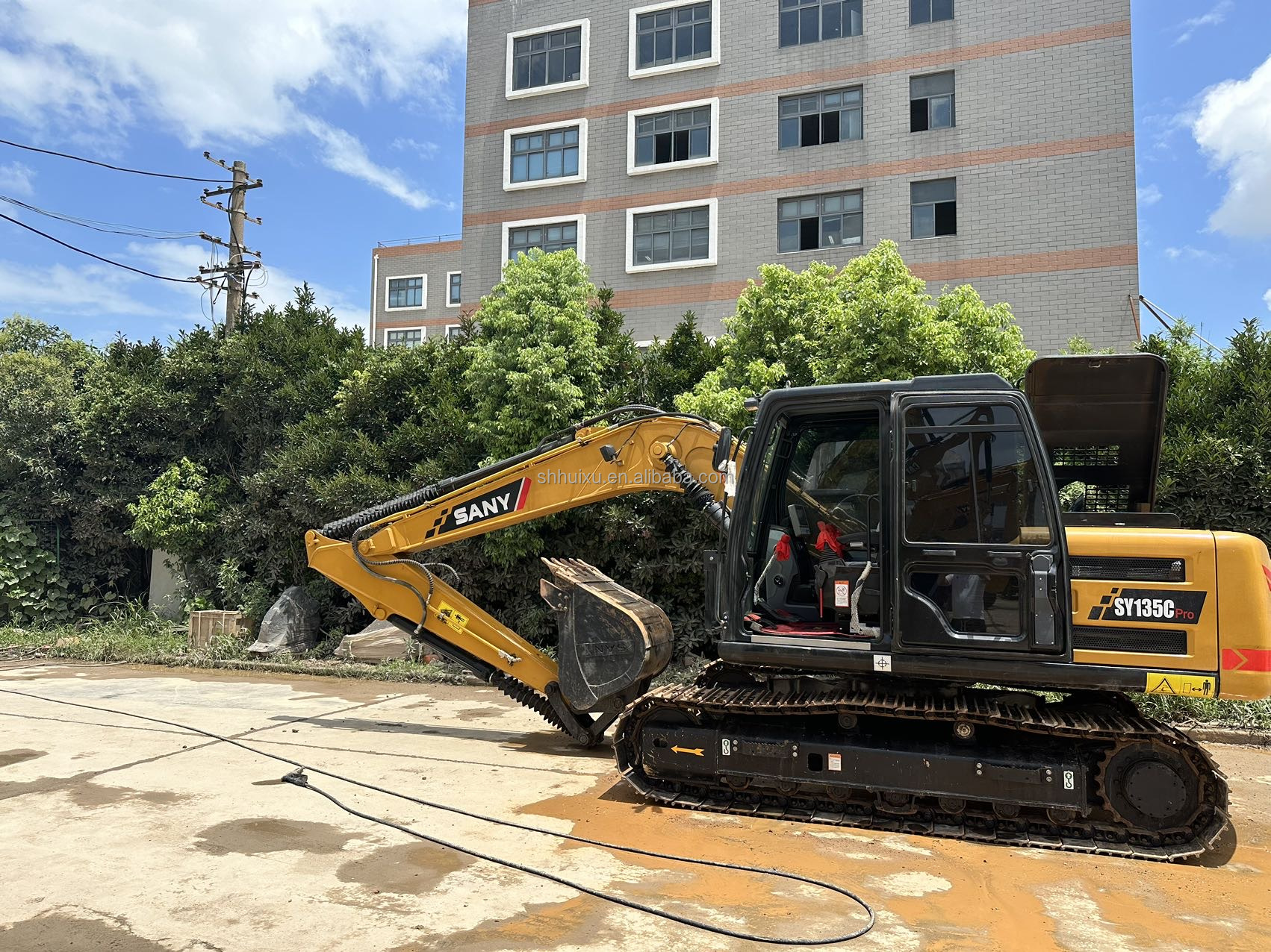 Boutique Used China Brand Digger SANY135C 13.5 Ton Sany Second Hand Diggers