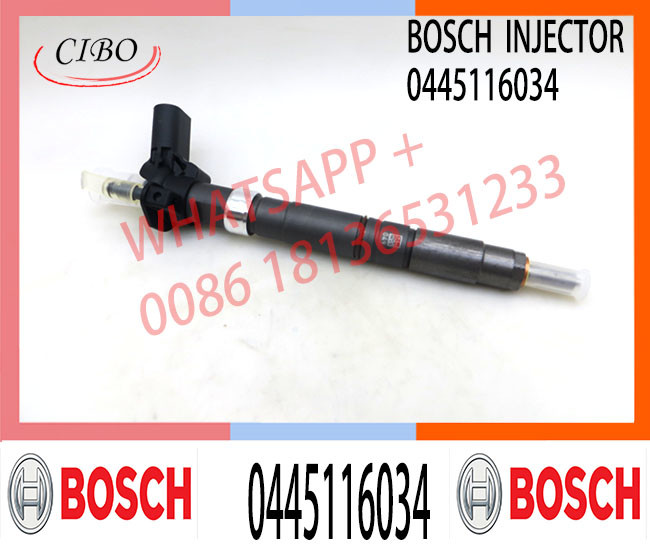 Genuine and new Common rail injector 0445116035 0445116034 for VVVW 03L130277C 03L 130 277C