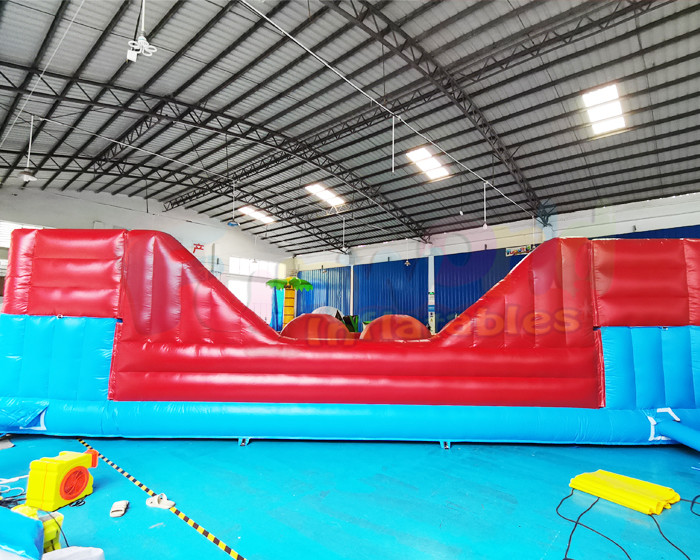 Adult Inflatable Sports Games Interactive Bouncer Big Baller Wipeout