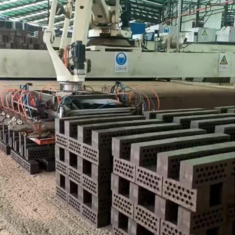 Fully Automated Soil Brick Manufacturing Plant 100000 Bricks / Day Output