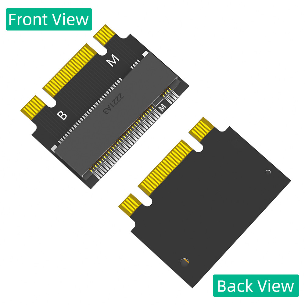 pCIE M.2 NVME M-Key B+M 2230 To 2242 Extension Adapter For ThinkPad