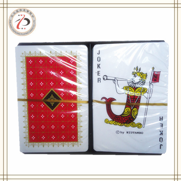 NAP PLASTIC DOUBLE DECK PLAYING CARDS