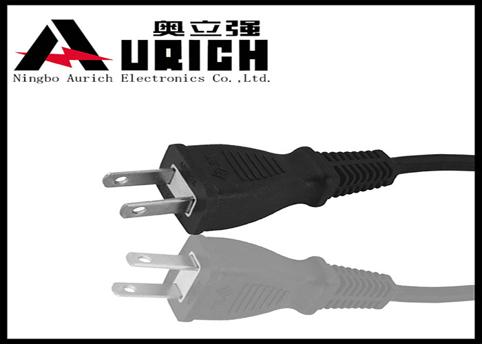Two Pin 125V AC Plug Power Supply Power Cord Japan Type PSE Standard