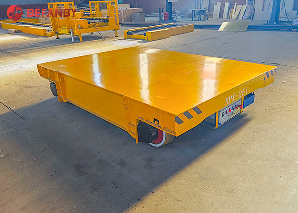 50t Handling Machine Parts Industrial Rail Battery Transfer Carts