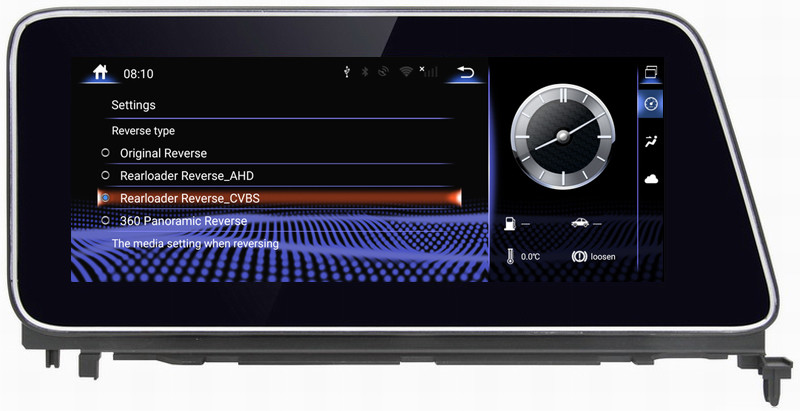 Ouchuangbo car radio stereo gps navi for Lexus RX270 350 450 support android 9.0 system