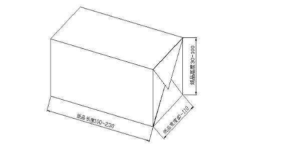 Full automatic high speed facial tissue single wrapper machine tissue paper single packing machine