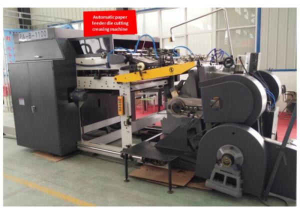 7500kg Corrugated Cardboard Cutting Machine , Automatic Paper Die Cutting